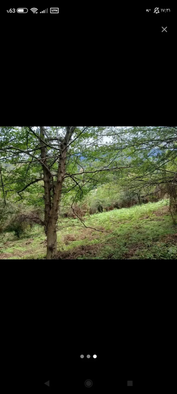 ۷۰۰مترزمین بومگردی در سوخته کوه