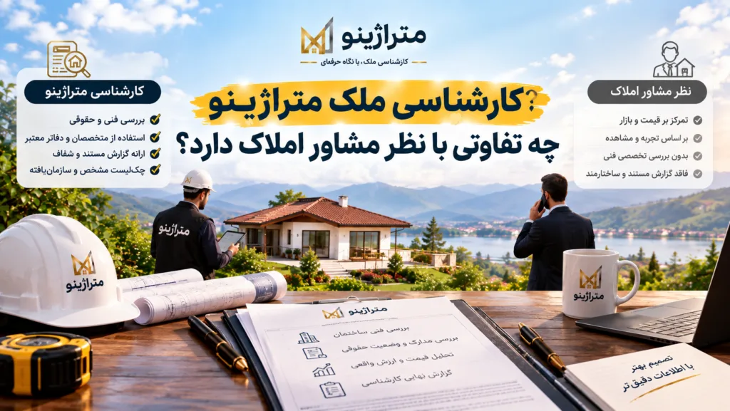 کارشناسی ملک متراژینو