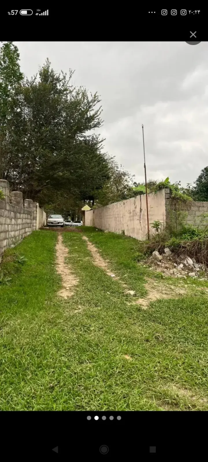 زمین۴۰۰متری